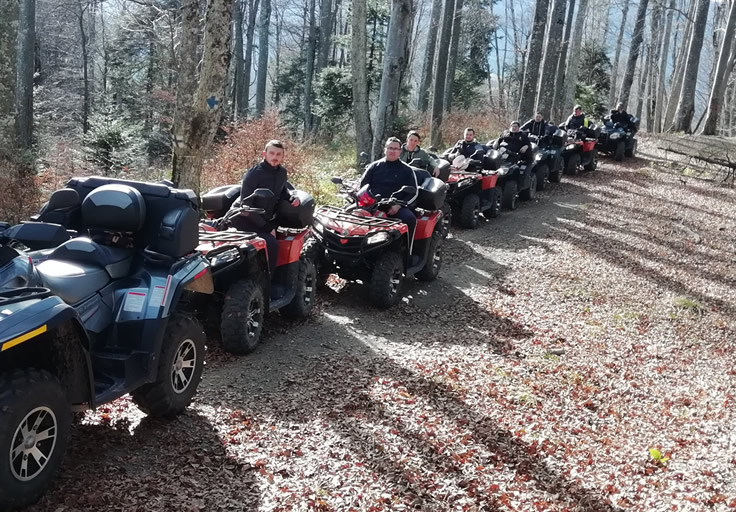 traseu atv predeal padure valea rasnoavei